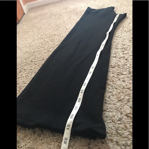 VS PINK | black and lime green sweatpants - Picture 7 of 8